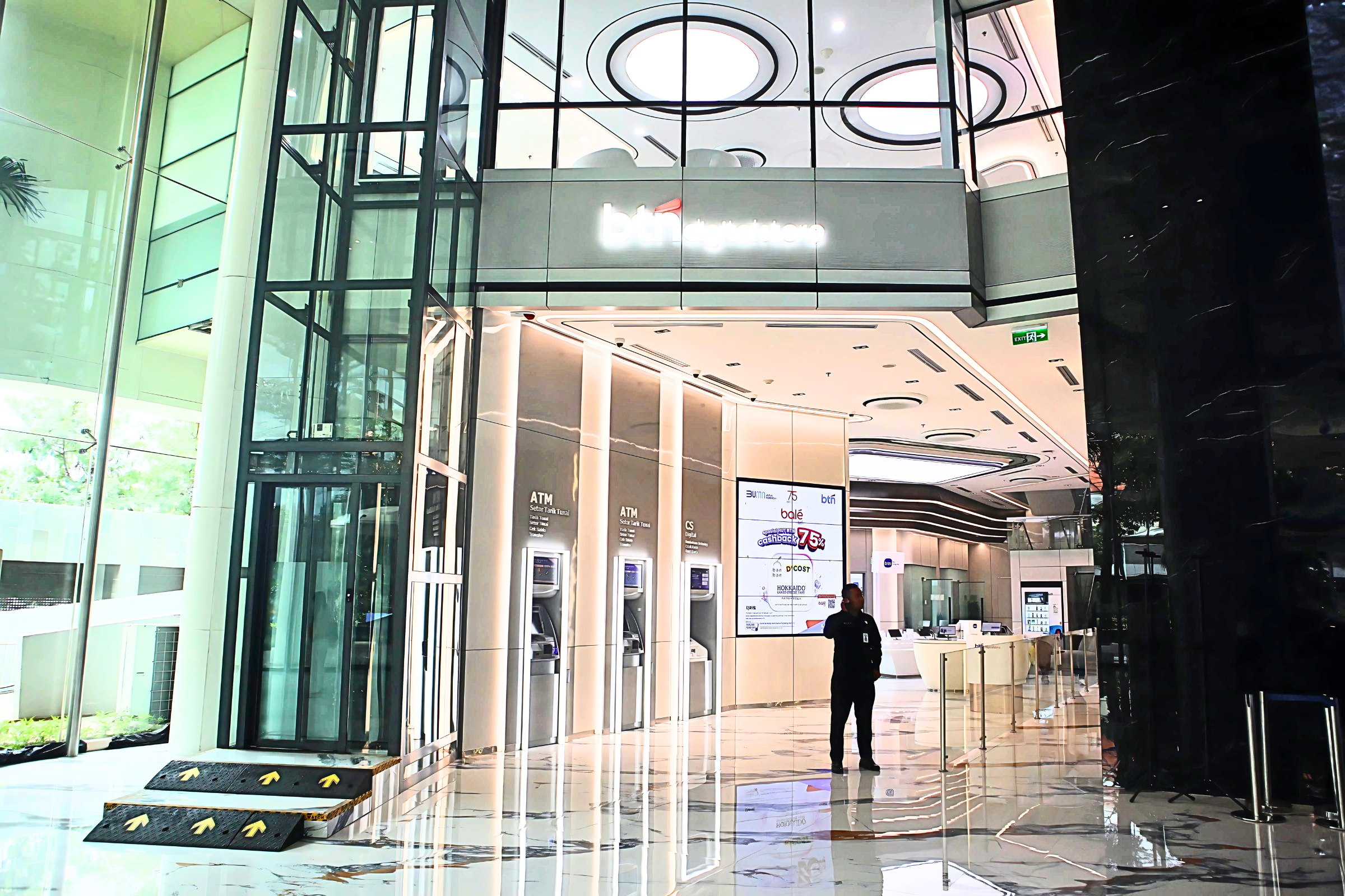 Project Lift Gedung - Bank BTN - Jakarta